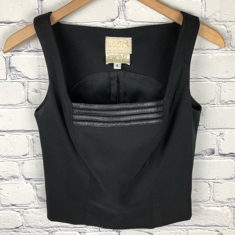 Vintage Alberto Makali for Cache Shell Top